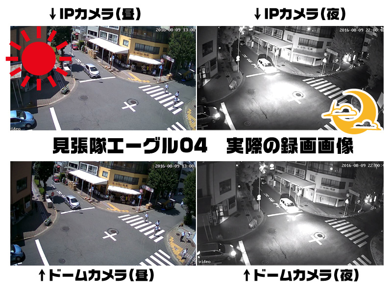 見張隊エーグル04　実際の録画画像